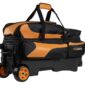 Sac 3 Boules Roulettes Deluxe ProBowl Orange/Noir