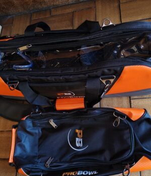 Sac 3 Boules Tote Plus ProBowl Orange/Noir