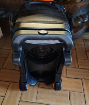 Sac 2 Boules Roulettes Deluxe ProBowl Orange/Noir