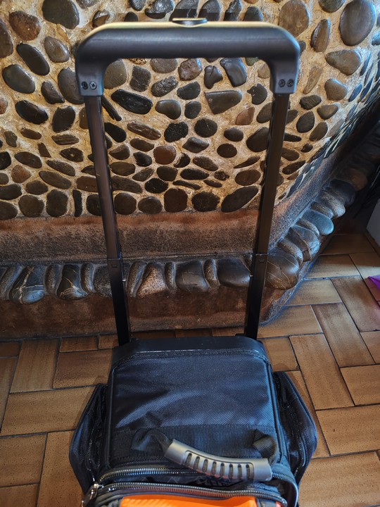 Sac 2 Boules Roulettes Deluxe ProBowl Orange/Noir