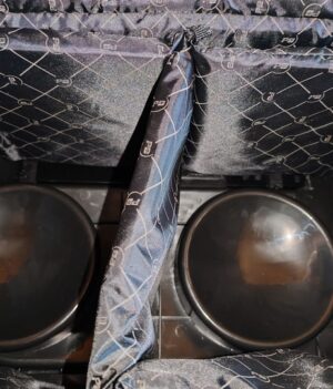 Sac 2 Boules Roulettes Deluxe ProBowl Argent/Noir