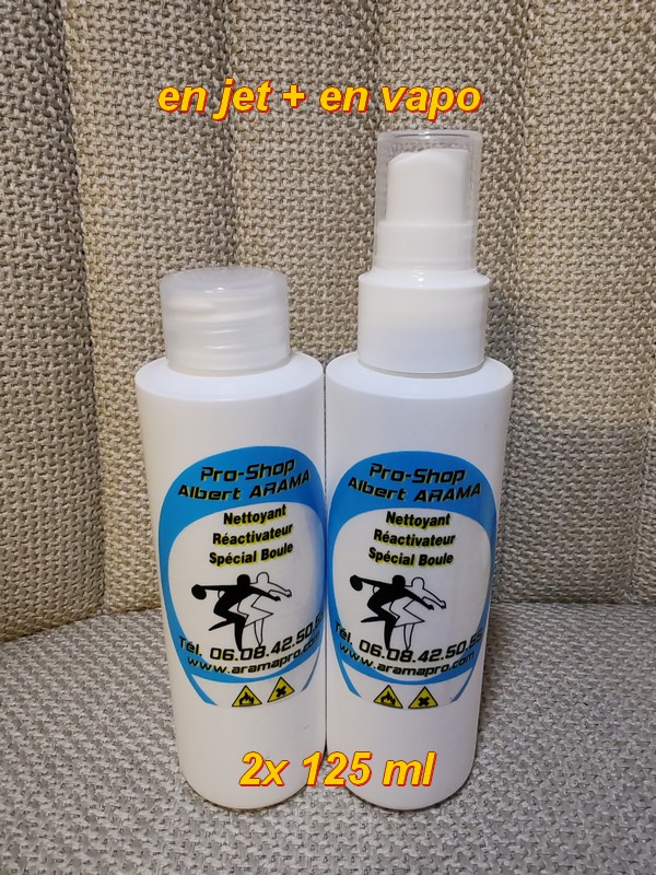Nettoyant lot de 125 ml x2 Nettoyant Réactivateur Boules lot de 2x 125ml