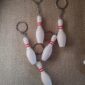 Porte-Clé Quille Blanche