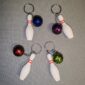 Porte-Clé Quille & Boule avec un anneau