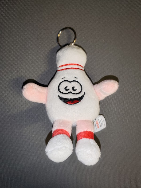 Porte-Clé Quille en peluche