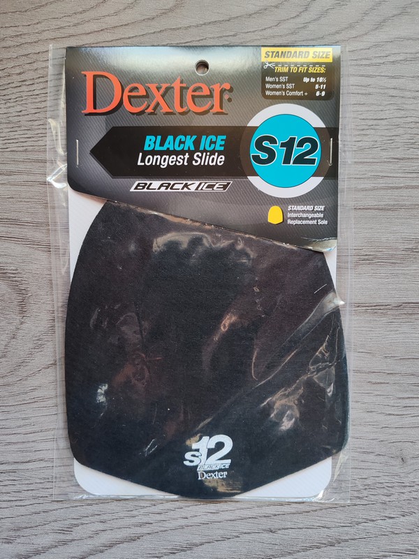 Semelle n°12 Dexter (noir) Semelle Adaptable Pleine N° 12 (Dexter)