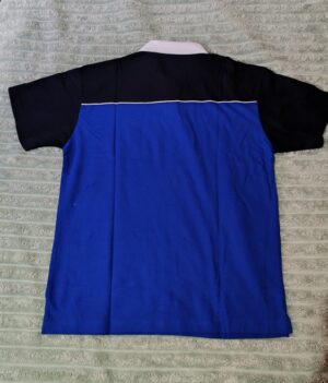 Ebonite Polo Bleu/Bleu Marine (Large)