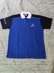 Ebonite Polo Bleu/Bleu Marine