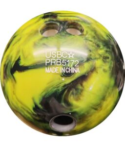 Occas. Spare ProBowl Jaune/Noir en 13 lbs. côté percé