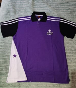 RotoGrip Polo Purple/Noir/Blanc (Large)