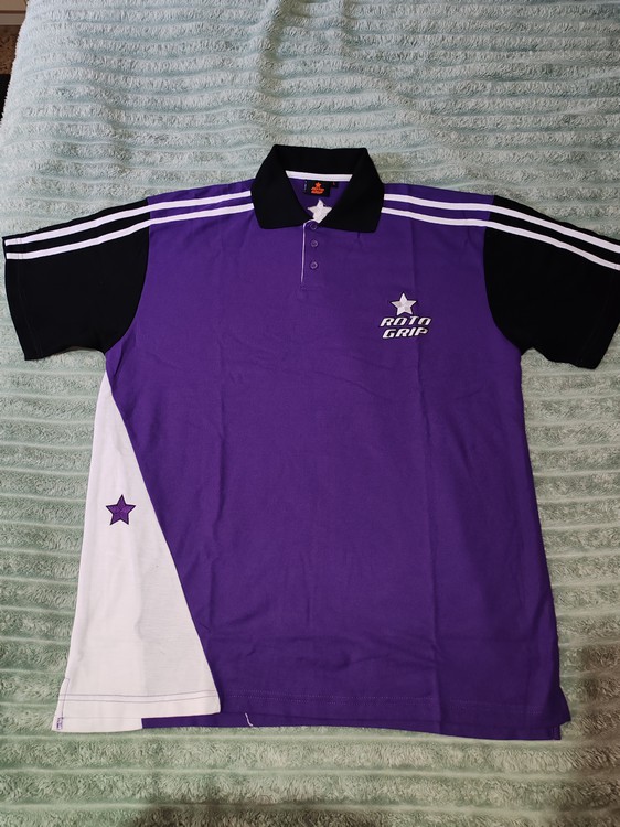 RotoGrip Polo Purple/Noir/Blanc RotoGrip Polo Purple/Noir/Blanc (Large)