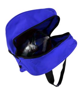 Sac 1 boule simple ProBowl Bleu/Noir intérieur exemple 1