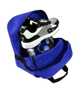 Sac 1 boule simple ProBowl Bleu/Noir intérieur exemple 2