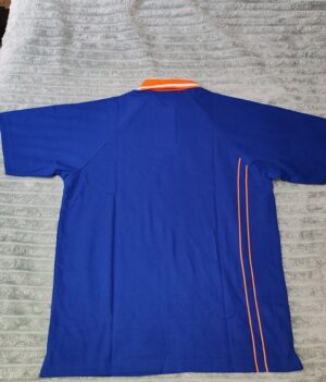 Track Polo Bleu/Orange (Large)