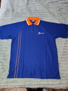 Track Polo Bleu/Orange